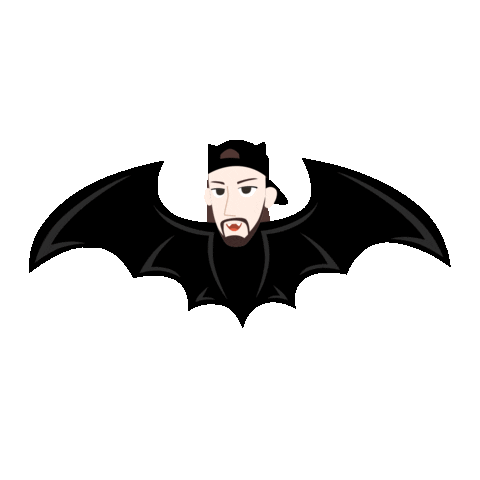 Halloween Bat Sticker by Shonduras