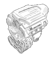 Honda Motor Sticker