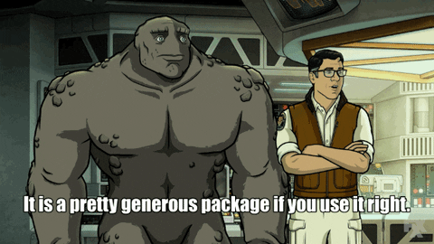 archerfx giphyupload archer package fxnetworks GIF