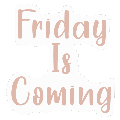 Finally Friday Sticker