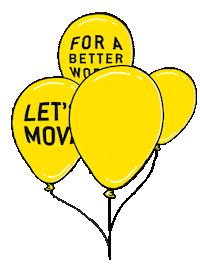 balloons campaign Sticker by Technogym