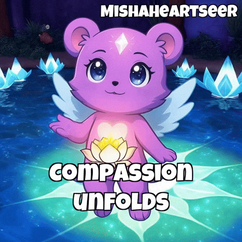 Glow Inner Peace GIF by MishaHeartseer