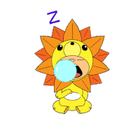 Tired Good Night Sticker