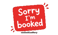 Sorry Im Booked Sticker