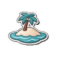 beyond9to5_travel summer sticker travel beach Sticker