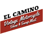 El Camino Vintage Motorcycle Sticker by Luke