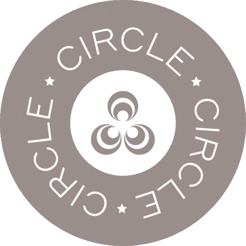 Circle Sticker by misela