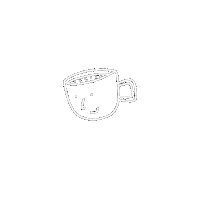 kaffeeundkoepfe coffee tea cafe cup Sticker