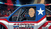 Send It Red White Blue GIF by Bad Timing Studio