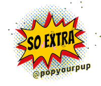 pop art love Sticker by Pop Your Pup!™