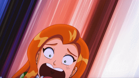 totallyspiesofficial giphyupload scared sam alex GIF
