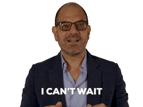 Cant Wait Sticker by GIPHY IRL