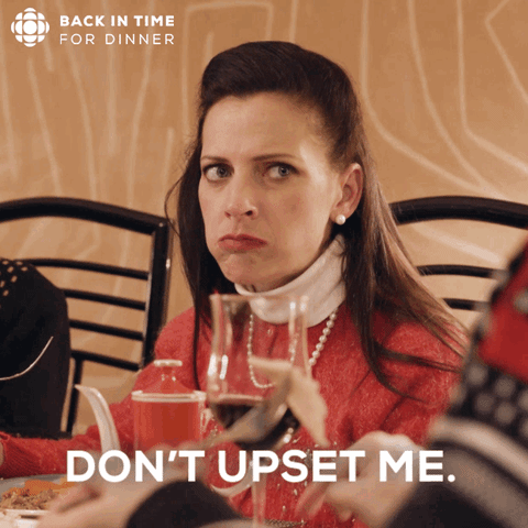 back in time for dinner eating GIF by CBC