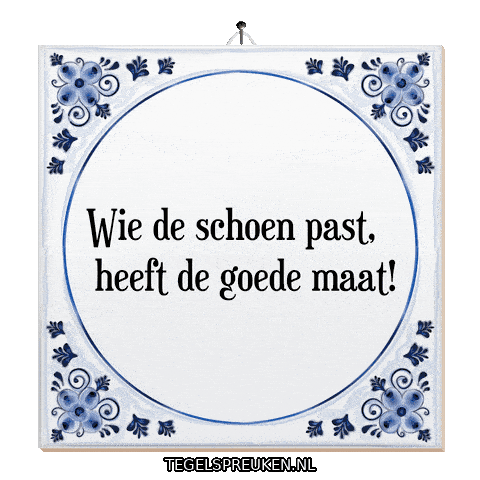 Humor Goed Sticker by Tegelspreuken.nl
