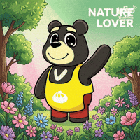 Waving Natural Beauty GIF by Buddies for Paws