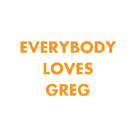 Greg Gregory Sticker