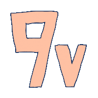 9V Sticker by MyVolts