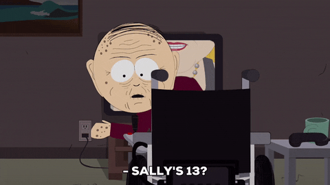 grandpa sally GIF by South Park 