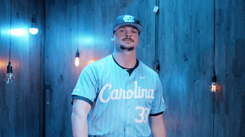 University Of North Carolina Baseball GIF by UNC Tar Heels
