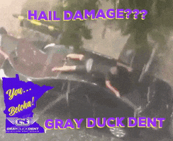 Hail Damage GIF by GrayDuckDent