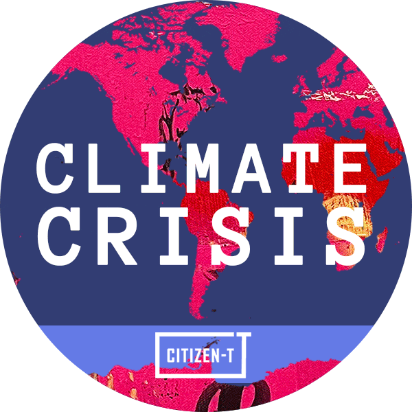 thecitizentee climate change climate climate crisis no planet b Sticker