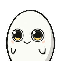 Bored Egg Sticker