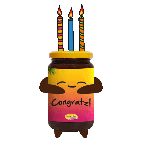 Birthday Dancing Sticker by Faja Lobi