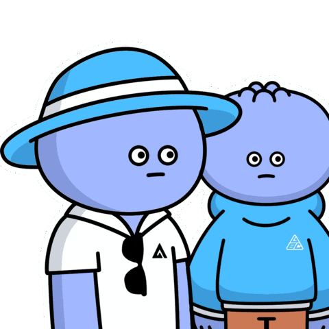 Awkward Bye Bye Sticker by Kudai