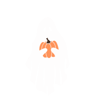 Fall Ghost Sticker