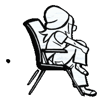 strawberryoolong illustration thinking hmm pondering Sticker