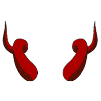 fire devil Sticker by Adult Swim