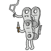 bike bicycle Sticker by Boxpalm