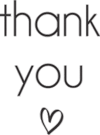 Thankyou Sticker by Madu Brand