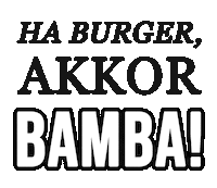 bambamarhaburger bamba bambamarha bamba marha ezbamba Sticker
