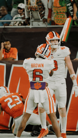 Football Sport GIF by Clemson Tigers