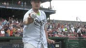 cannon emcee sam GIF by Kane County Cougars
