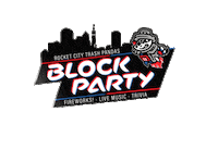 Rocket City Trashpandas Sticker by Rocket City Trash Pandas