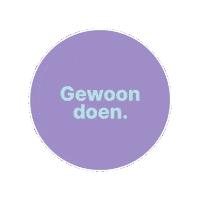 Verkiezingen Gewoondoen Sticker by D66