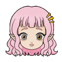 kyaro_art cottoncandy watame kyarö kyaroart Sticker