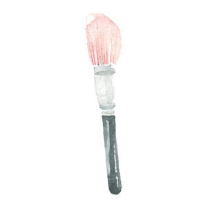 brush pinsel Sticker by Pink Box