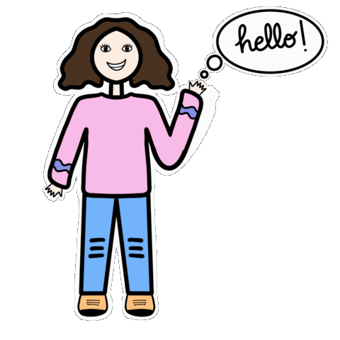 mariahcreates giphyupload hello hi hey Sticker