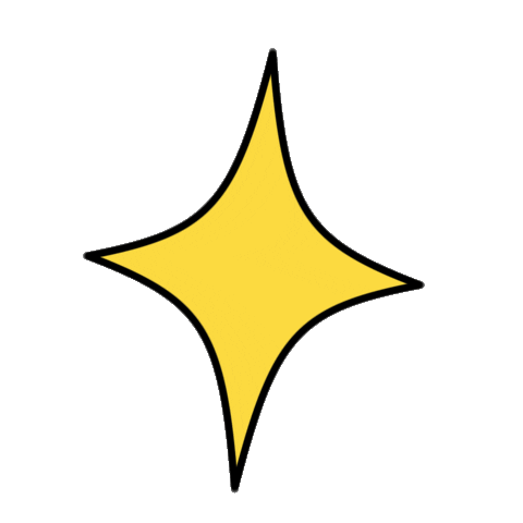 Sparkle Sticker by Invade.co