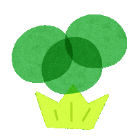 Tree Broccoli Sticker