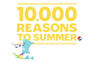 pepsi summergram Sticker