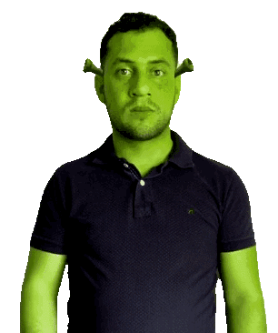 daanrox giphyupload yes like shrek Sticker