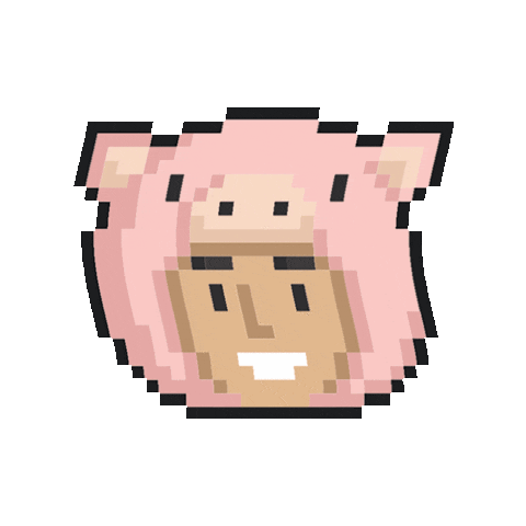 Pig Costume Sticker by Leo