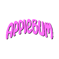 Applebum dance music party club Sticker