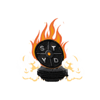 Fire Gym Sticker by Stay Dedicated