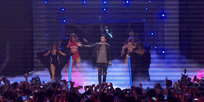 sebastian yatra performance GIF by Premios MTV MIAW