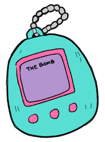 skinpotions 90s blush clueless 90s kid Sticker